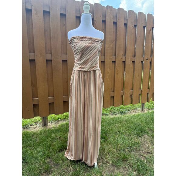 Lascana Strapless Maxi Dress Size 40 - Picture 1 of 8